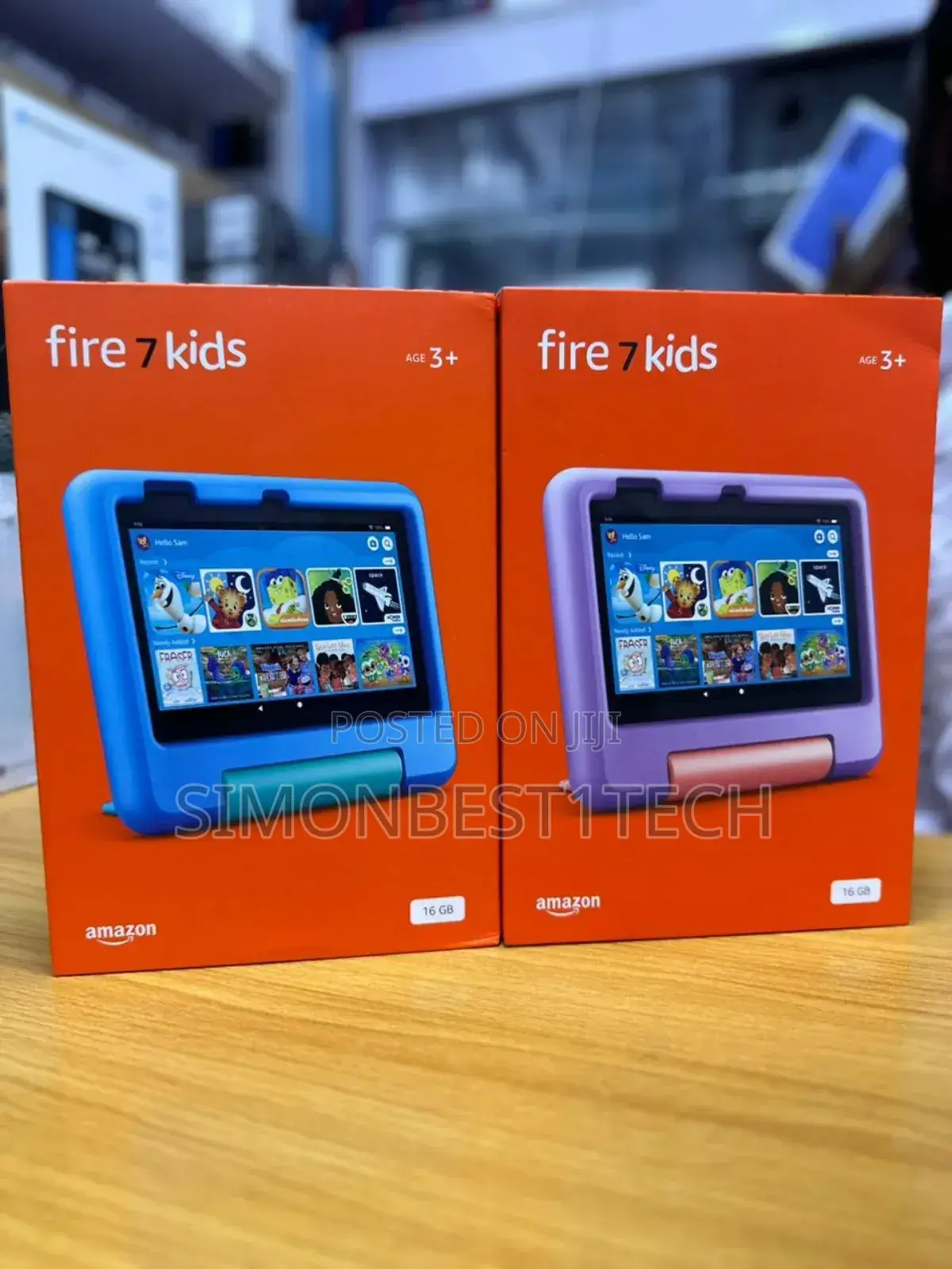 New Amazon Fire 7 Kids Edition 2022 16 GB Blue