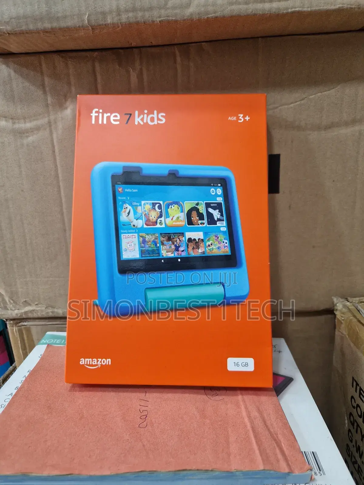 New Amazon Fire 7 Kids Edition 2022 16 GB Blue