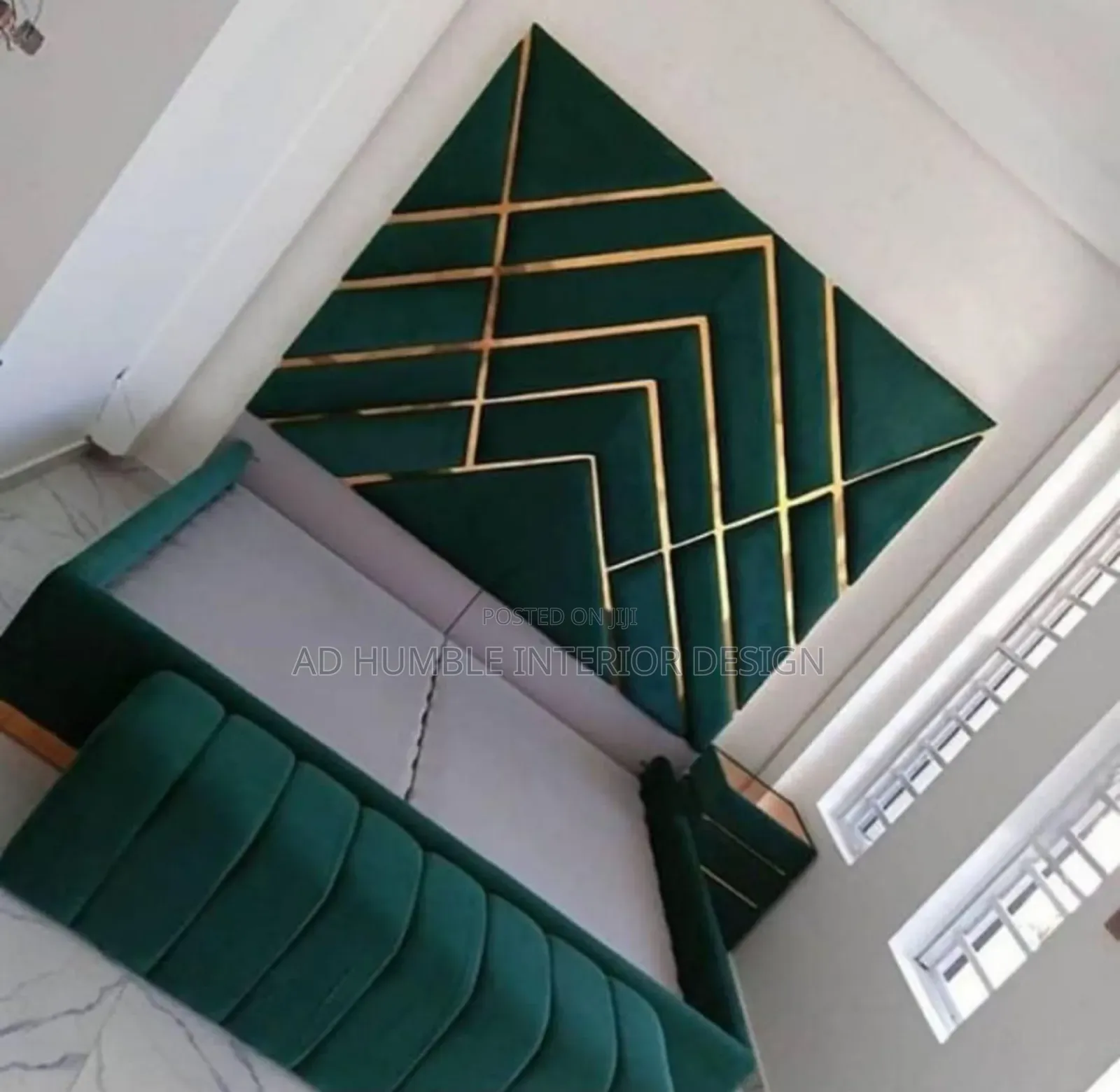 4/6 Padded Bedframe