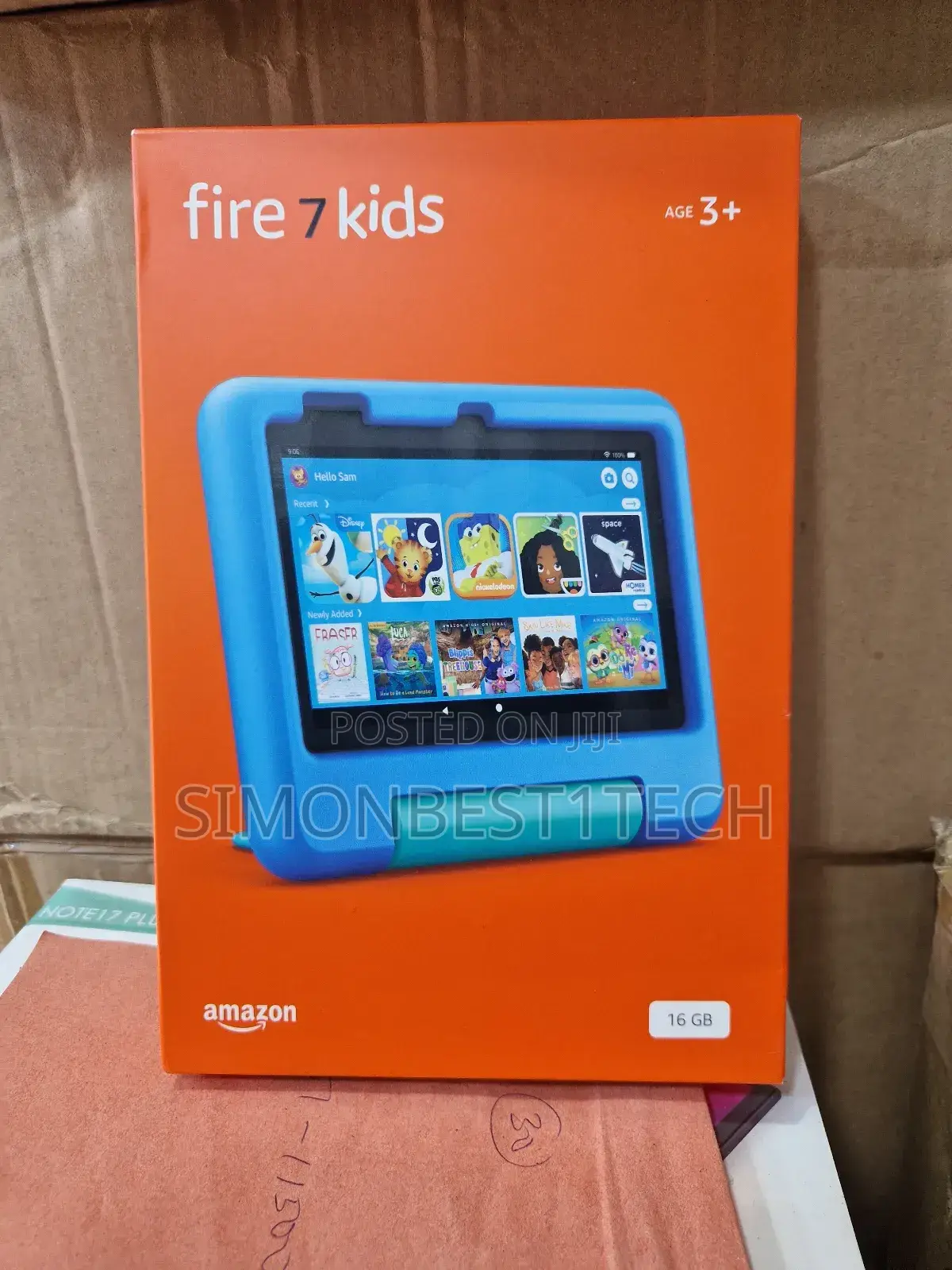 New Amazon Fire 7 Kids Edition 2022 16 GB Blue