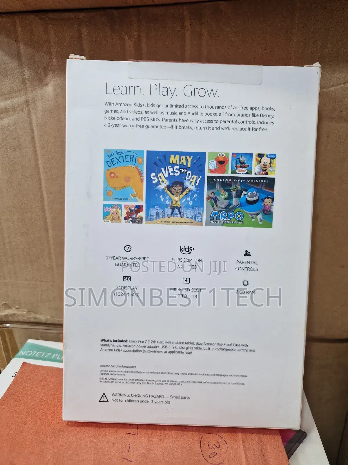 New Amazon Fire 7 Kids Edition 2022 16 GB Blue