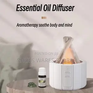 Usb Bonfire Humidifier With Flame Lamp/ Diffuser
