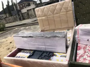 4 and Half by 6 Padded Bed Frame