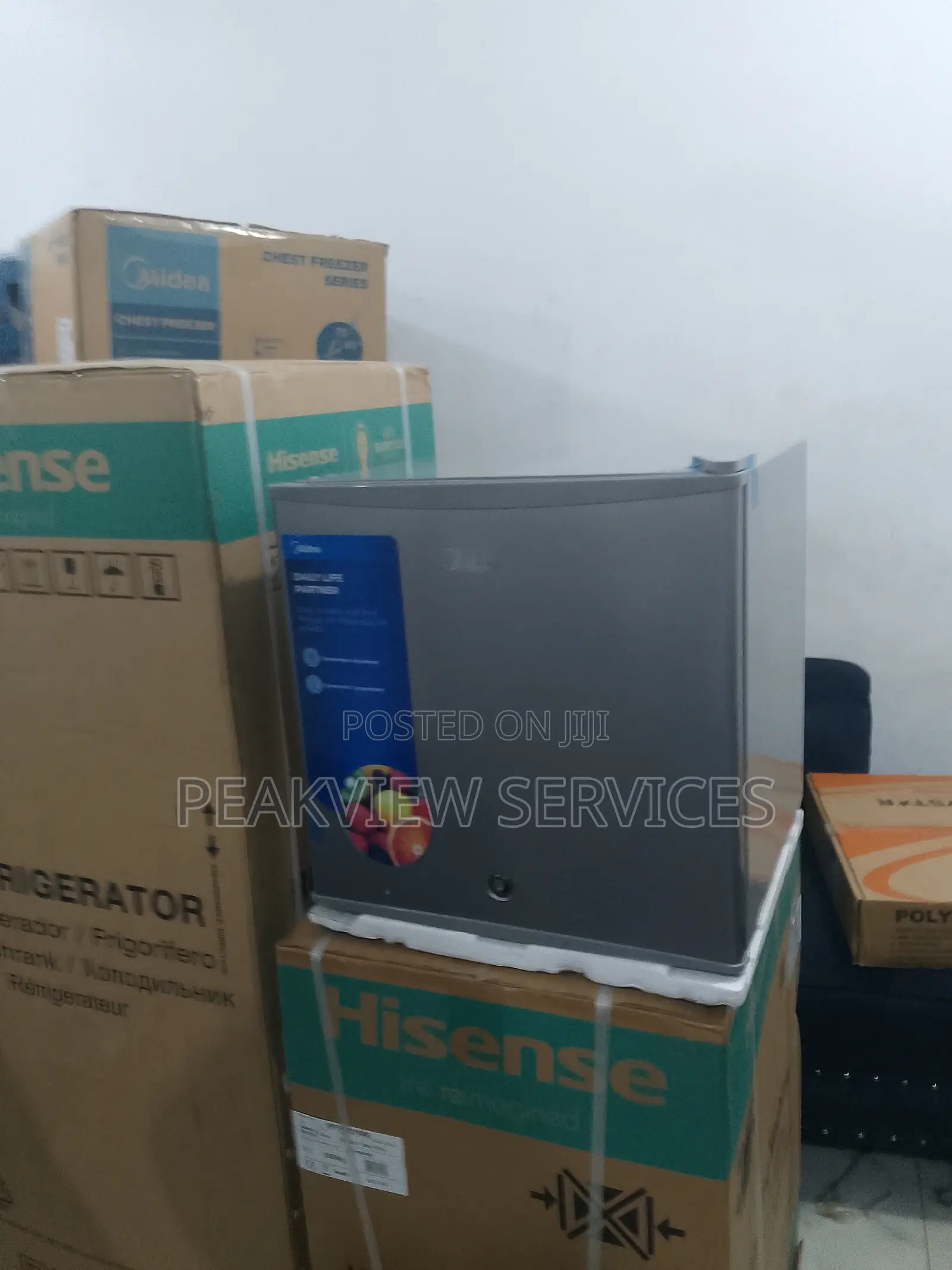 Convenient Storage 45l Midea Mini Bar Refrigerator Compact