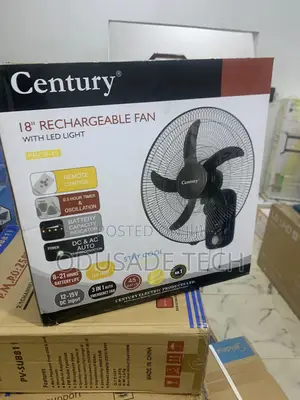 Photo - Earth Wise Century 18" Rechargeable Wall Fan FRCB 45