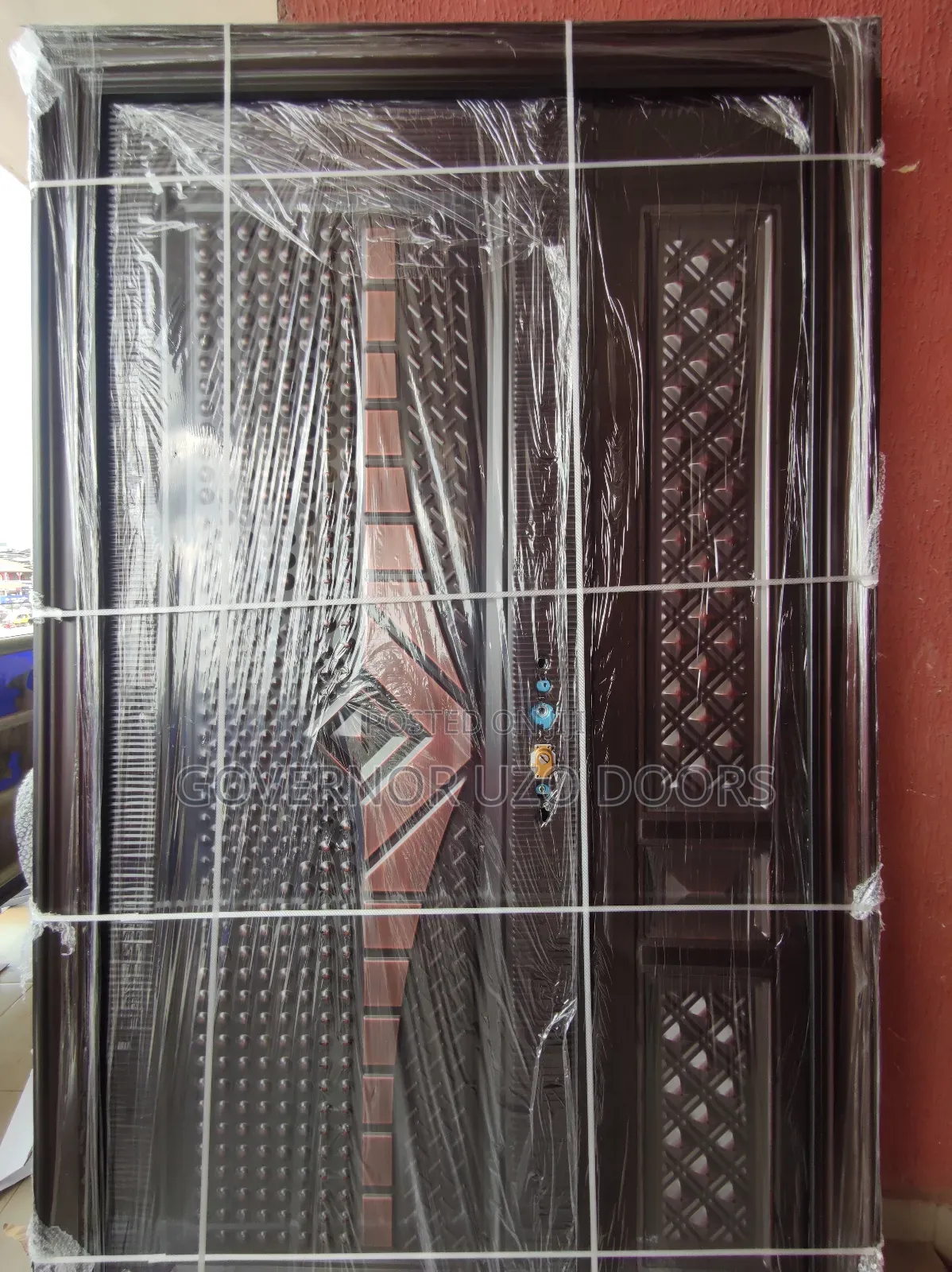 Italian Copper Security Door