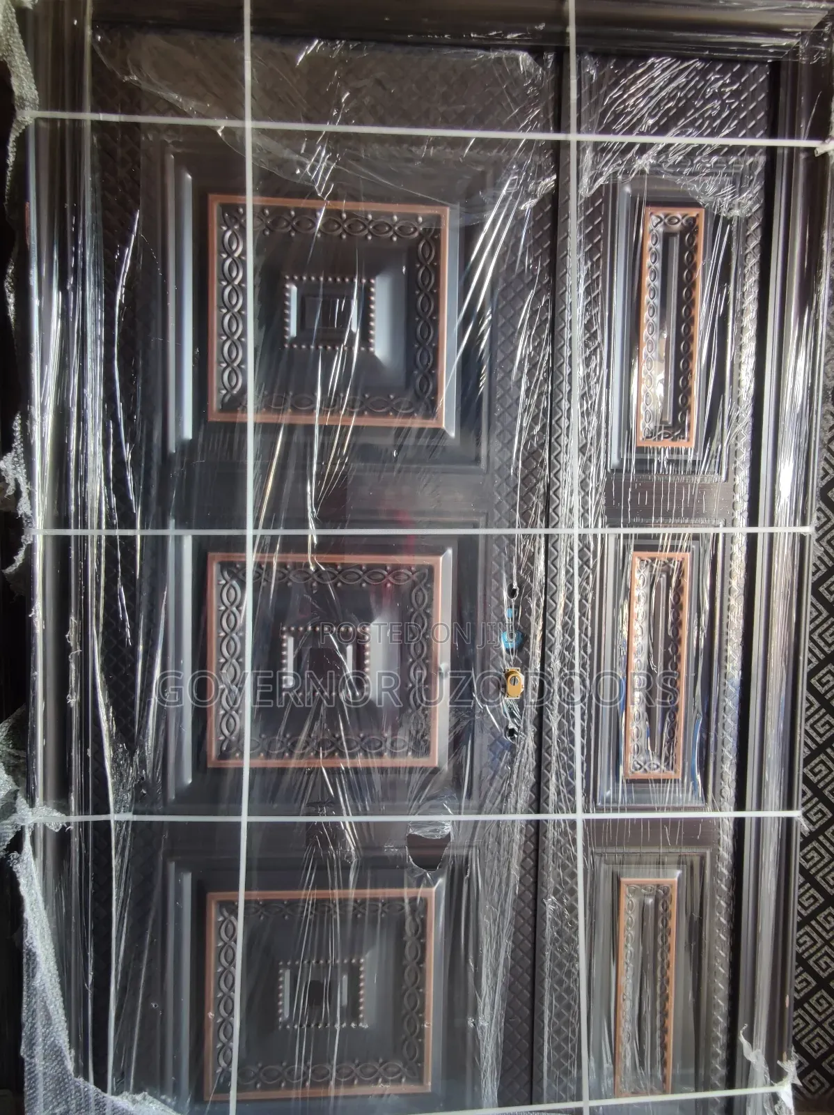 Italian Copper Security Door