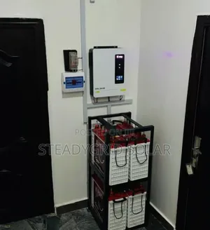 Robust 5kva Powerful Solar Powered Inverter Installation