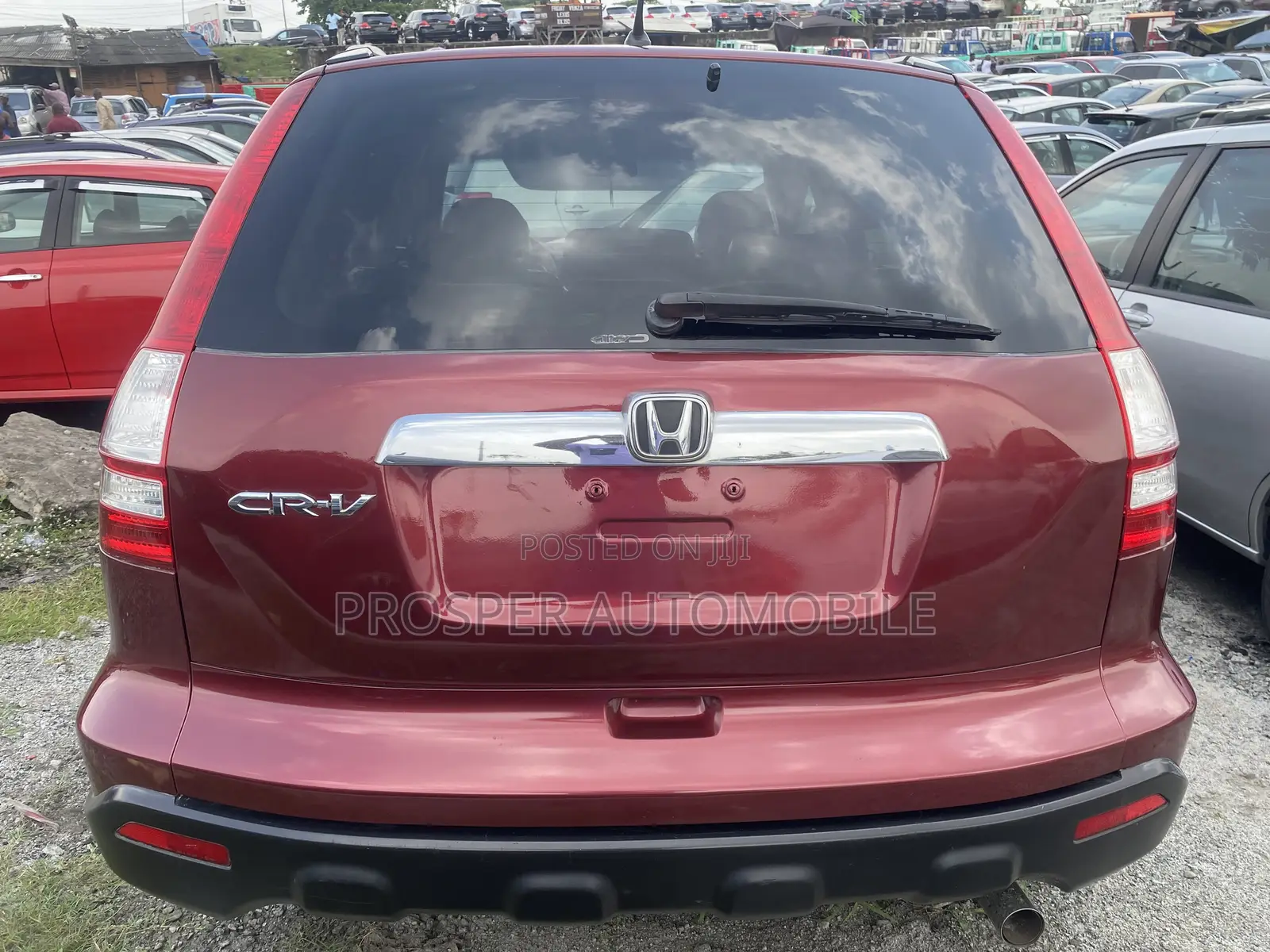 Honda CR-V 2008 Red