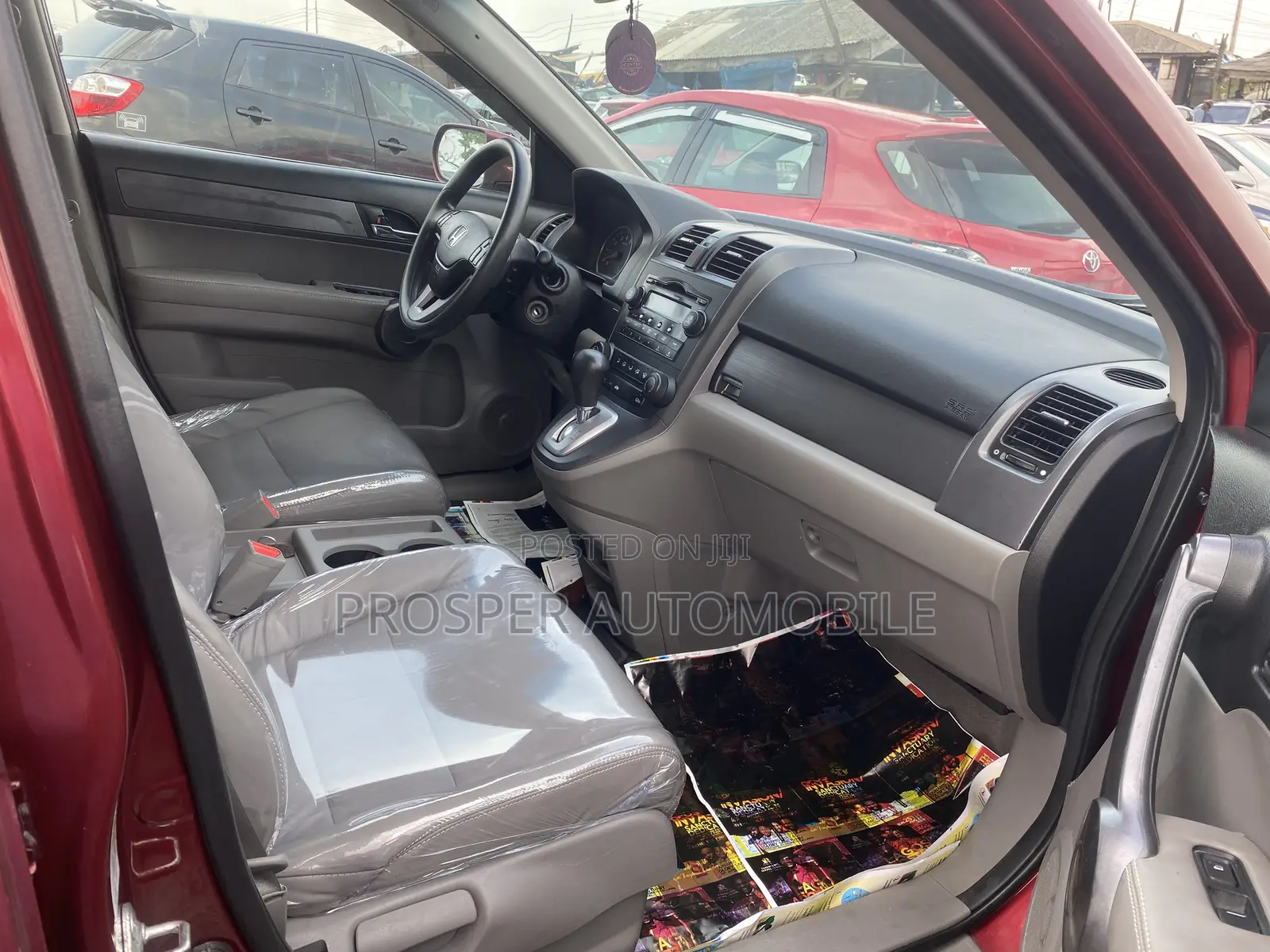 Honda CR-V 2008 Red