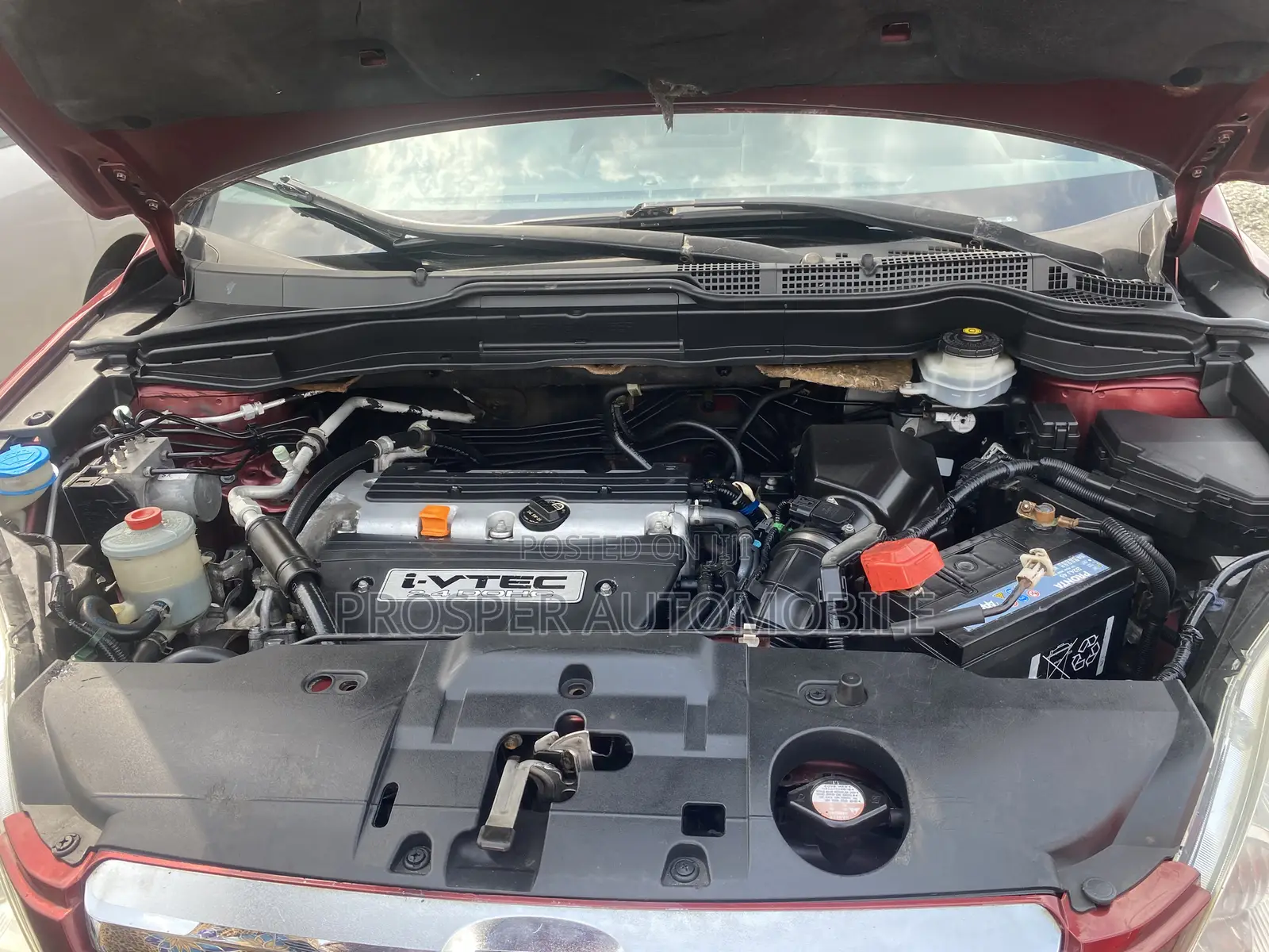 Honda CR-V 2008 Red