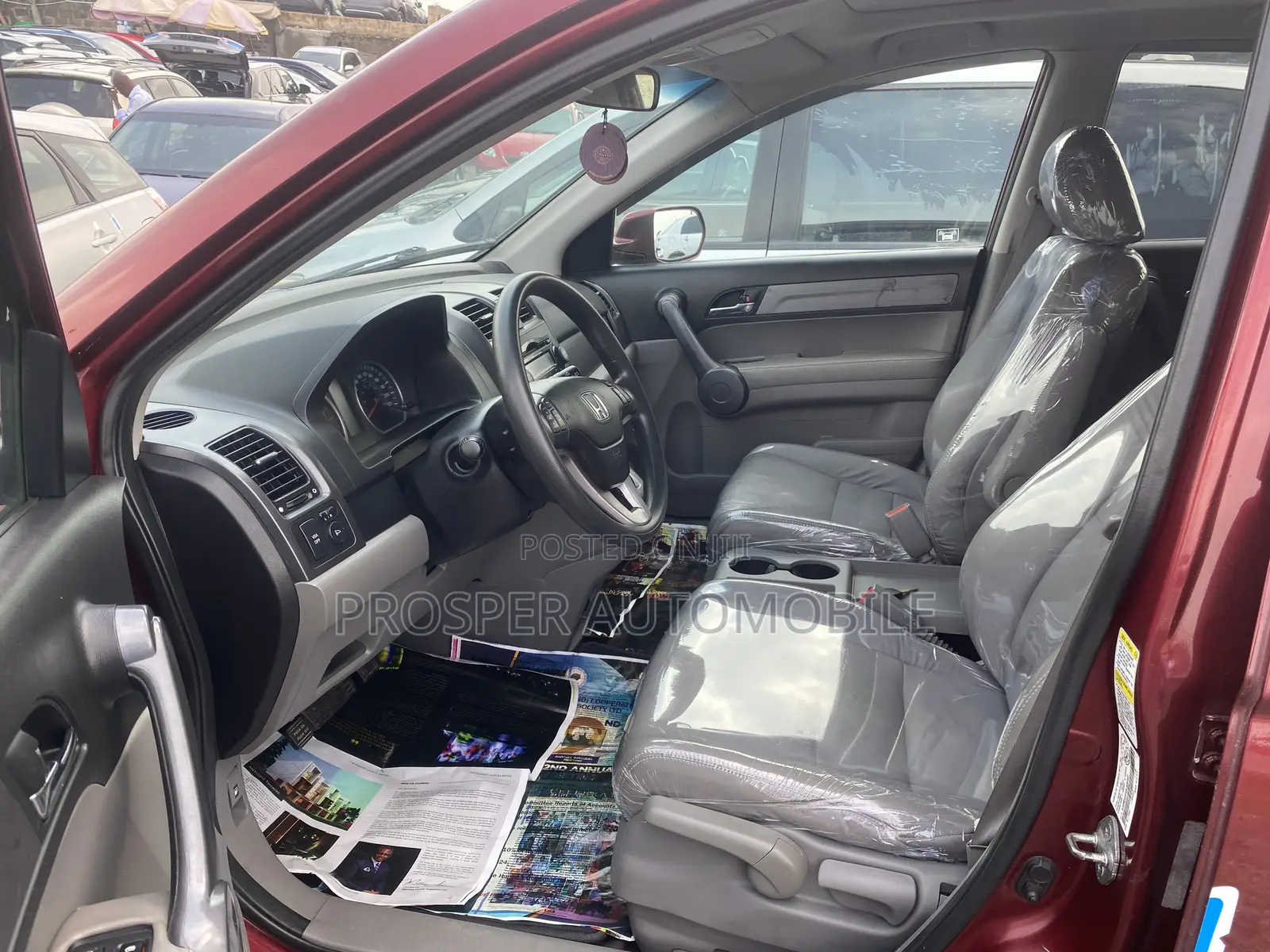 Honda CR-V 2008 Red