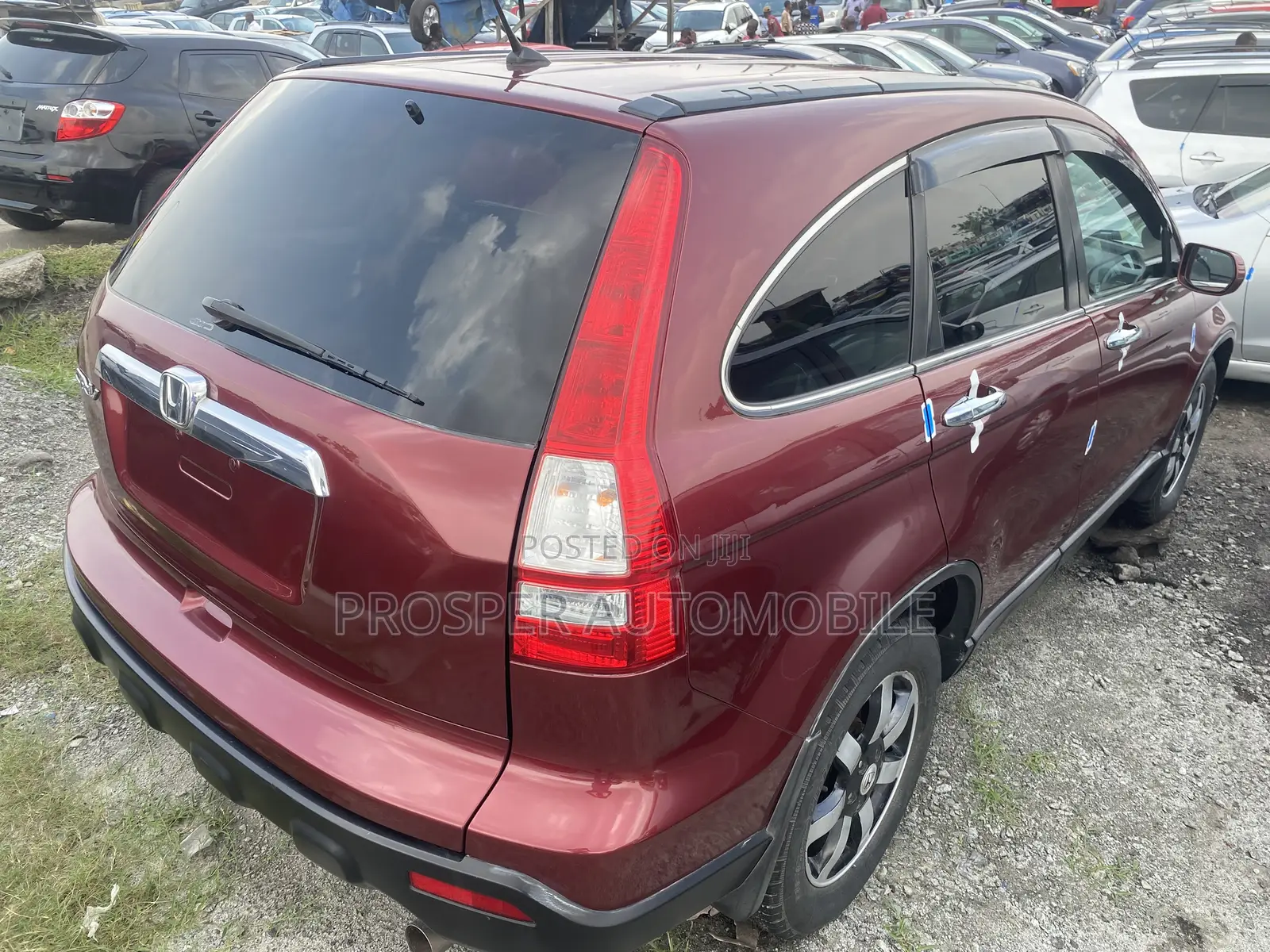 Honda CR-V 2008 Red