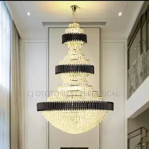 Parlor and Staircase Crystal Chandelier Light