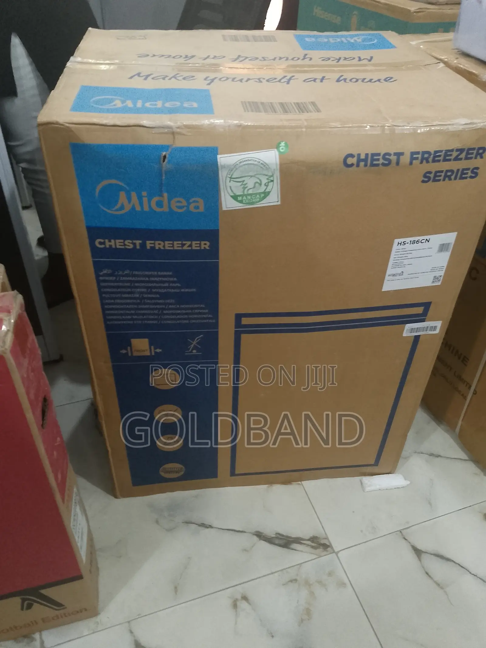 Midea 150L Quick Cooling Chest Freezer (Hs-186cn)