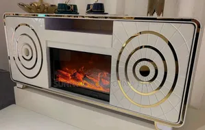 Luxury TV Shelf With Fireplace in Abeokuta Ogun State
