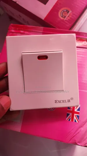 Original 20 Amps Excel Uk Ac/Water Heater Switch