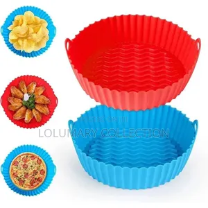 Silicone Airfryer Liner Baking Tray Reusable Silicone Baking