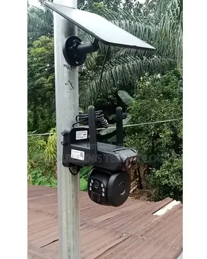4g Ubox 4mp Dual Lens Solar PTZ Camera