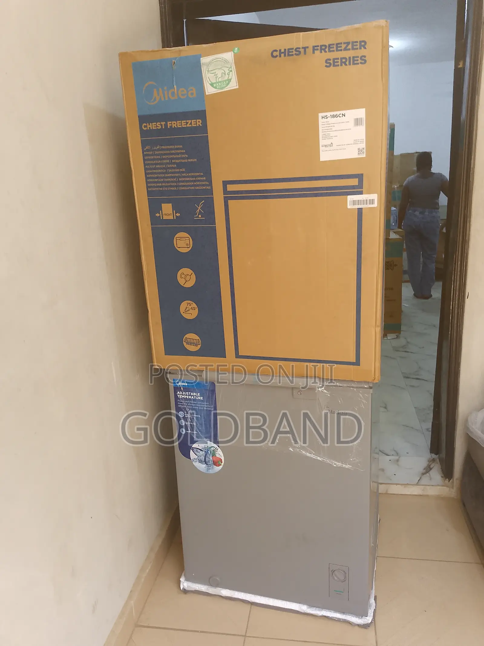 Midea 150L Logical Cooling Chest Freezer (Hs-186cn)
