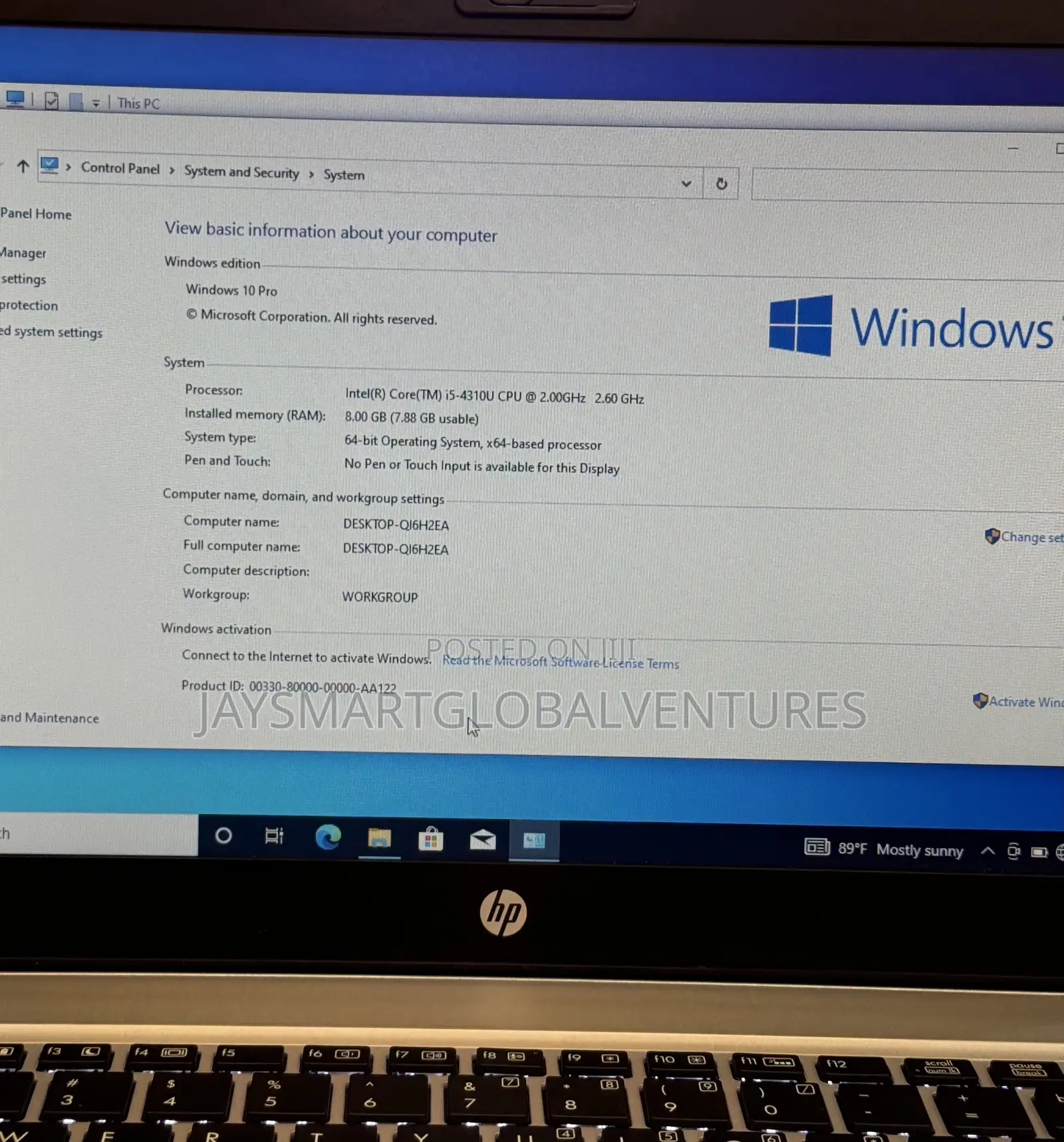 Laptop HP EliteBook Folio 9480M 8GB Intel Core i5 HDD 500GB
