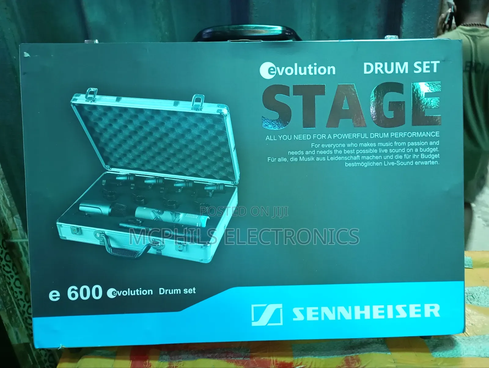 Sennheiser 7piece E-600 Evolution Professional Drum Mic Kits