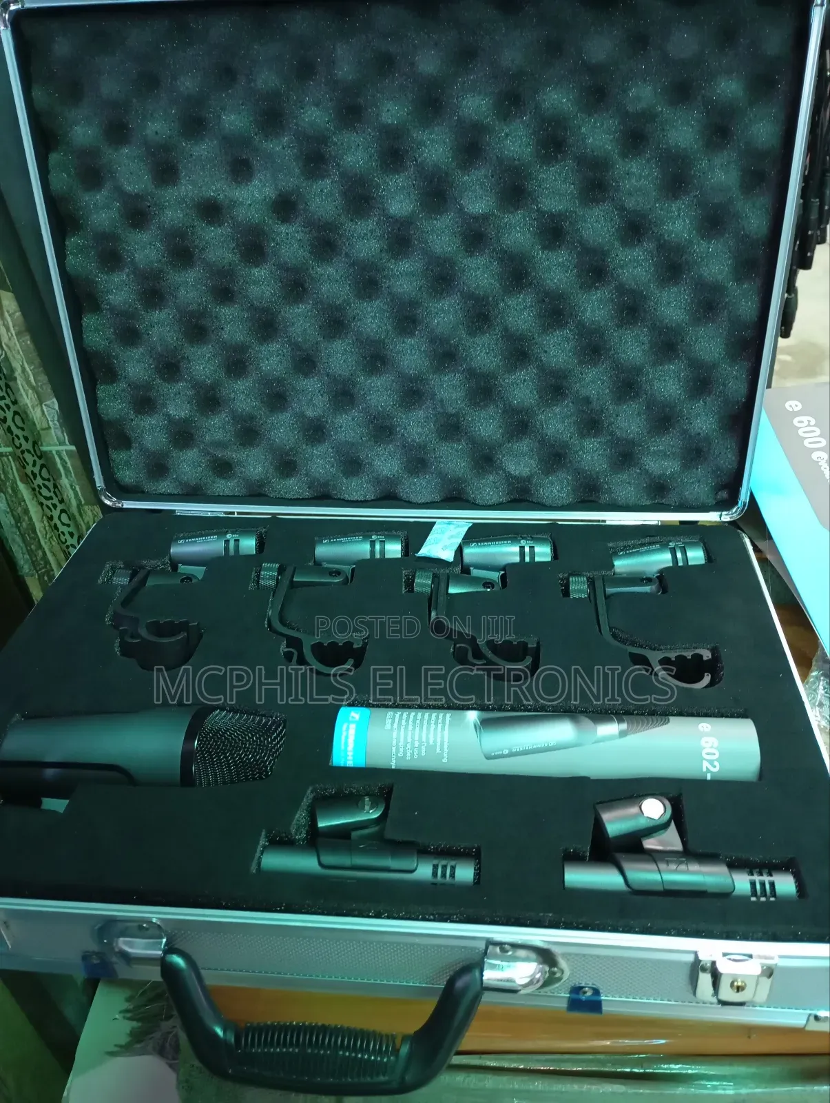 Sennheiser 7piece E-600 Evolution Professional Drum Mic Kits