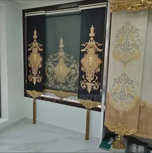 Black Window Blind