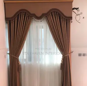 Bronze Curtain With Well Designed Board