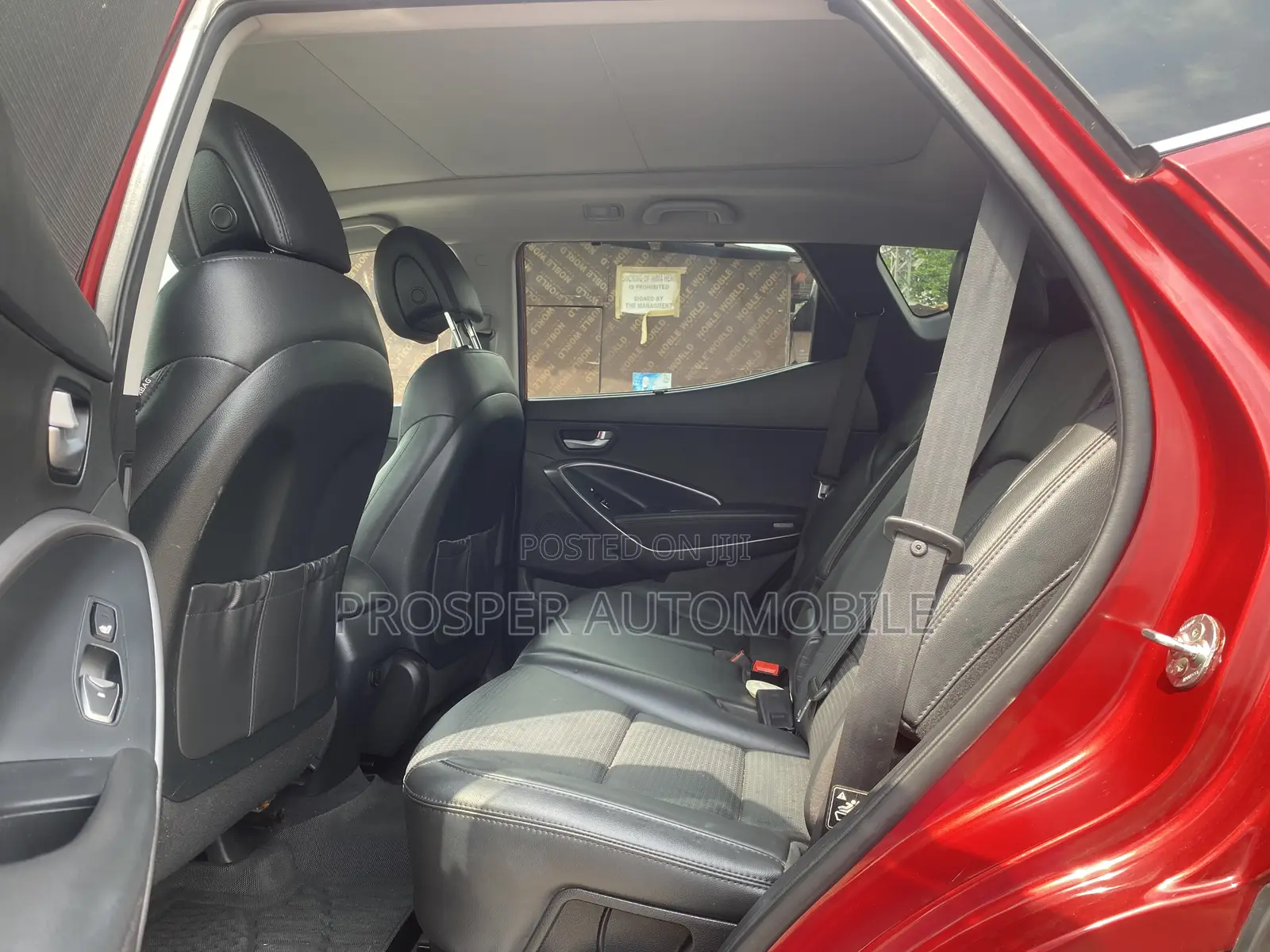Hyundai Santa Fe 2014 Red
