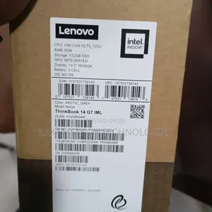 New Laptop Lenovo Thinkbook 14 8GB Intel Core Ultra 5 SSD 512GB