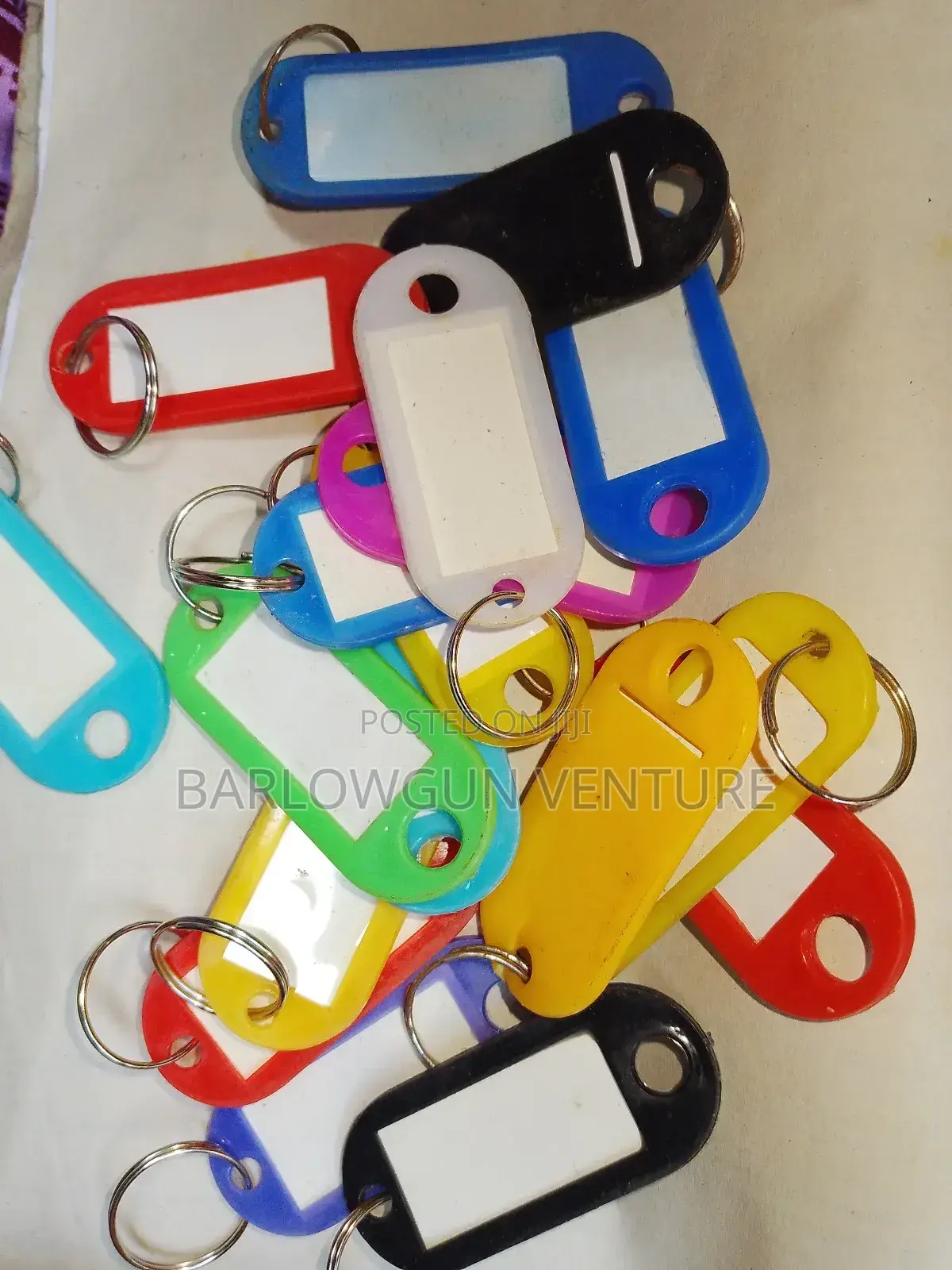 Key Label Assorted Colour