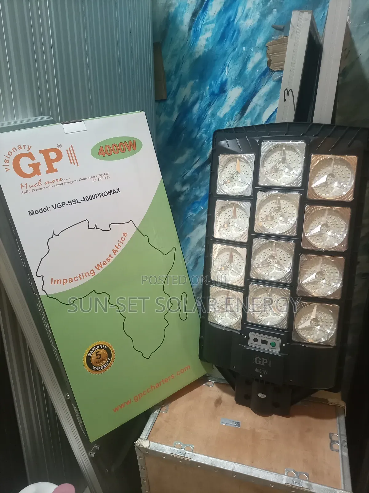 Gp Solar Street Light 400w