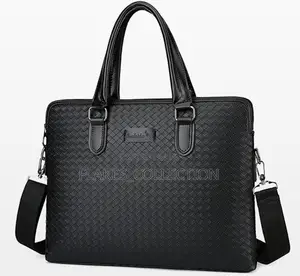 Men Leather Office Handbag