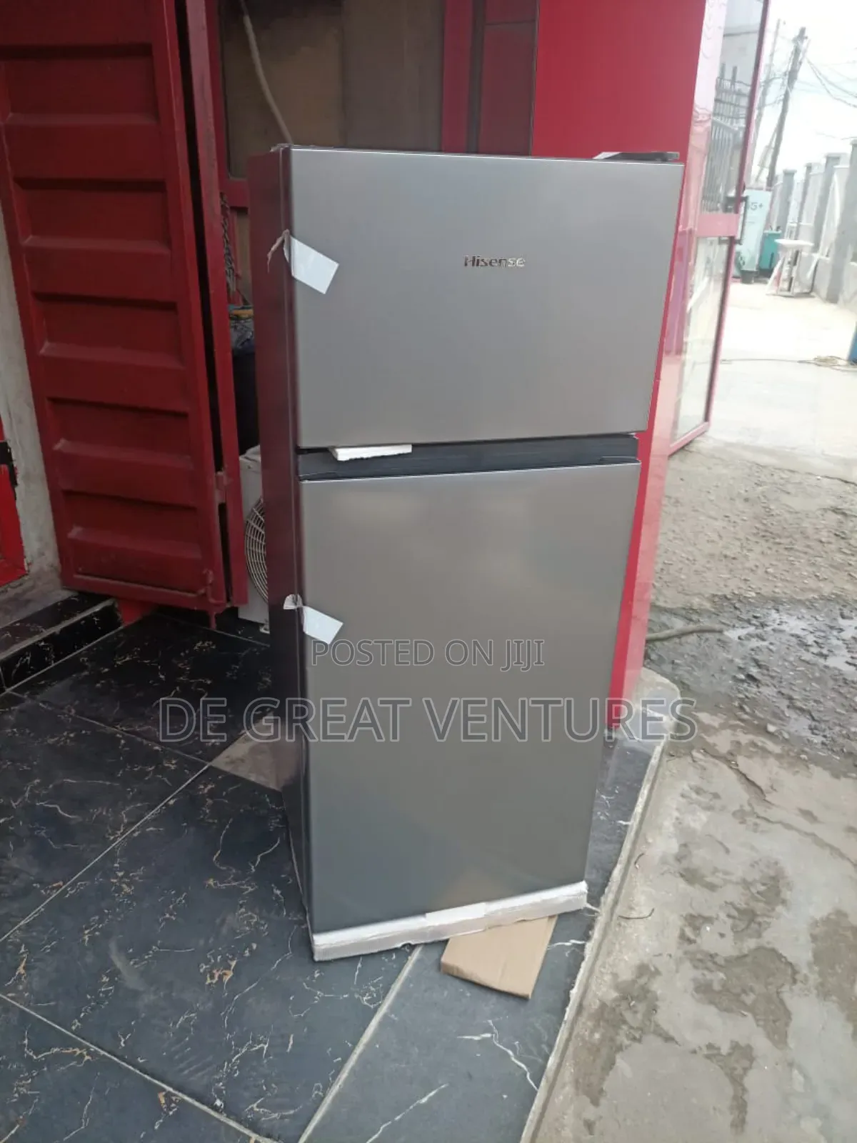 Brand New Hisense(Ref172dr)130L Double Door Refrigerator✓