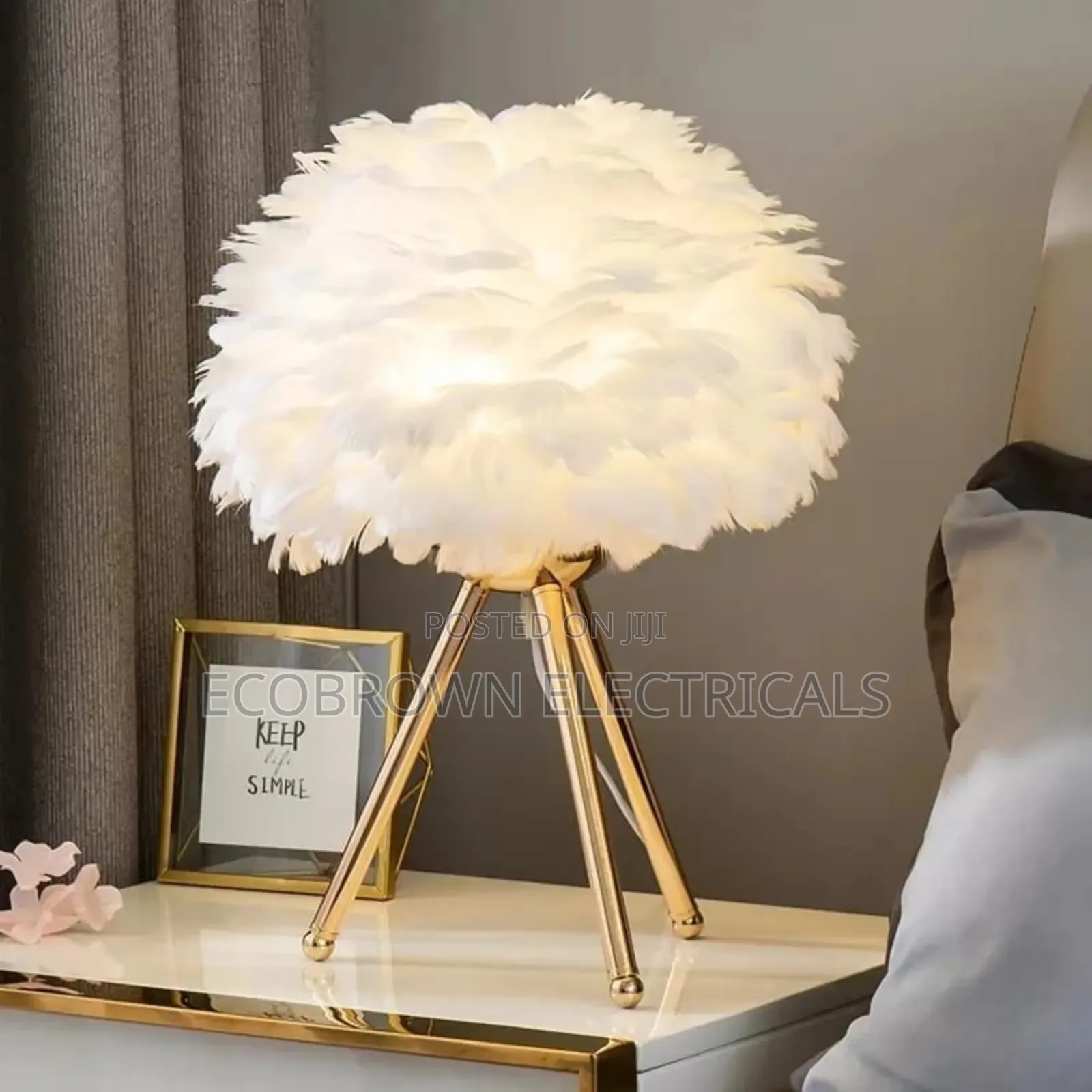 White Table Lamp