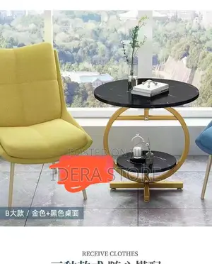 2 Layer Nordic Round Center Table