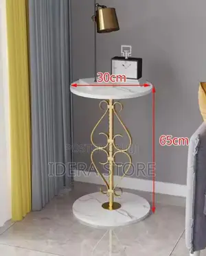 White Nordic Console Side Table and Coffee