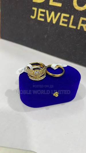 Double Stones Wedding Rings OG 1