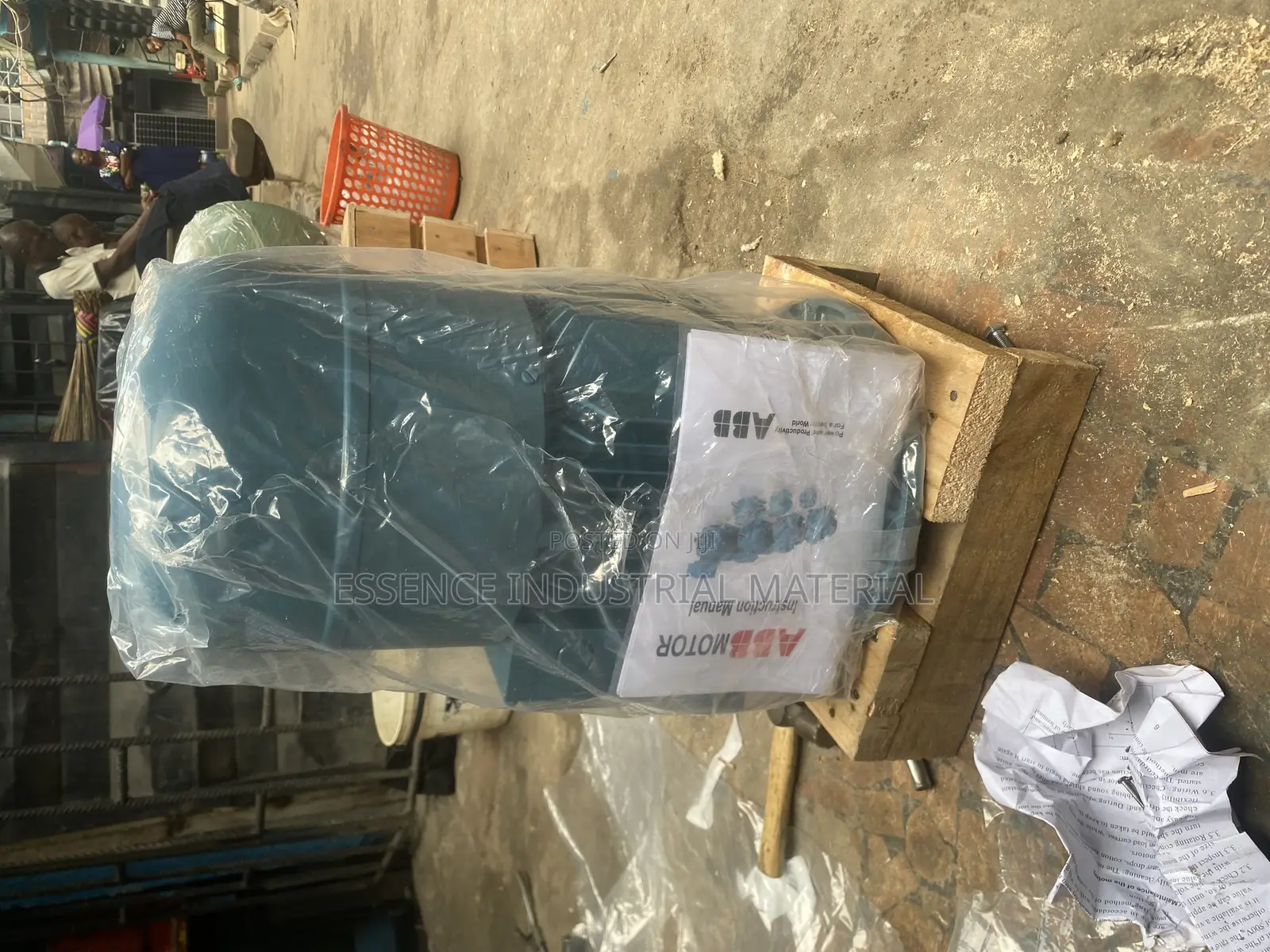 Brand New 3 Phase AC ABB Flange Brake Motor 5.5HP