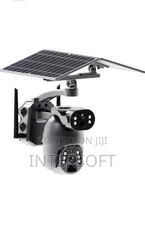 6MP Dual Lens UBOX PTZ Waterproof Solar Wifi CCTV Camera