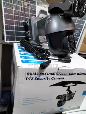 UBOX 6MP PTZ Lw Power Waterproof 6W Solar CCTV 4g Camera