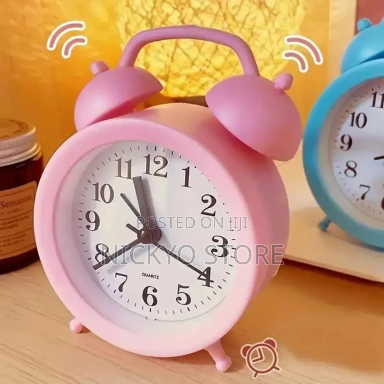 Student Bedroom Creative Small Alarm Clock
