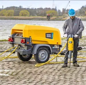 4cylinder Atlascopco Mobile Compressor
