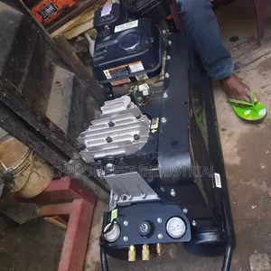Engine Driver Air Compressor Double Tank 8bar Gasoline