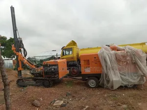 Complete Wagon Drill Machine and 6cylinder Compressor