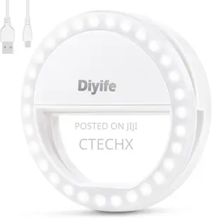 Diyife Selfie Light, Clip on Ring Light