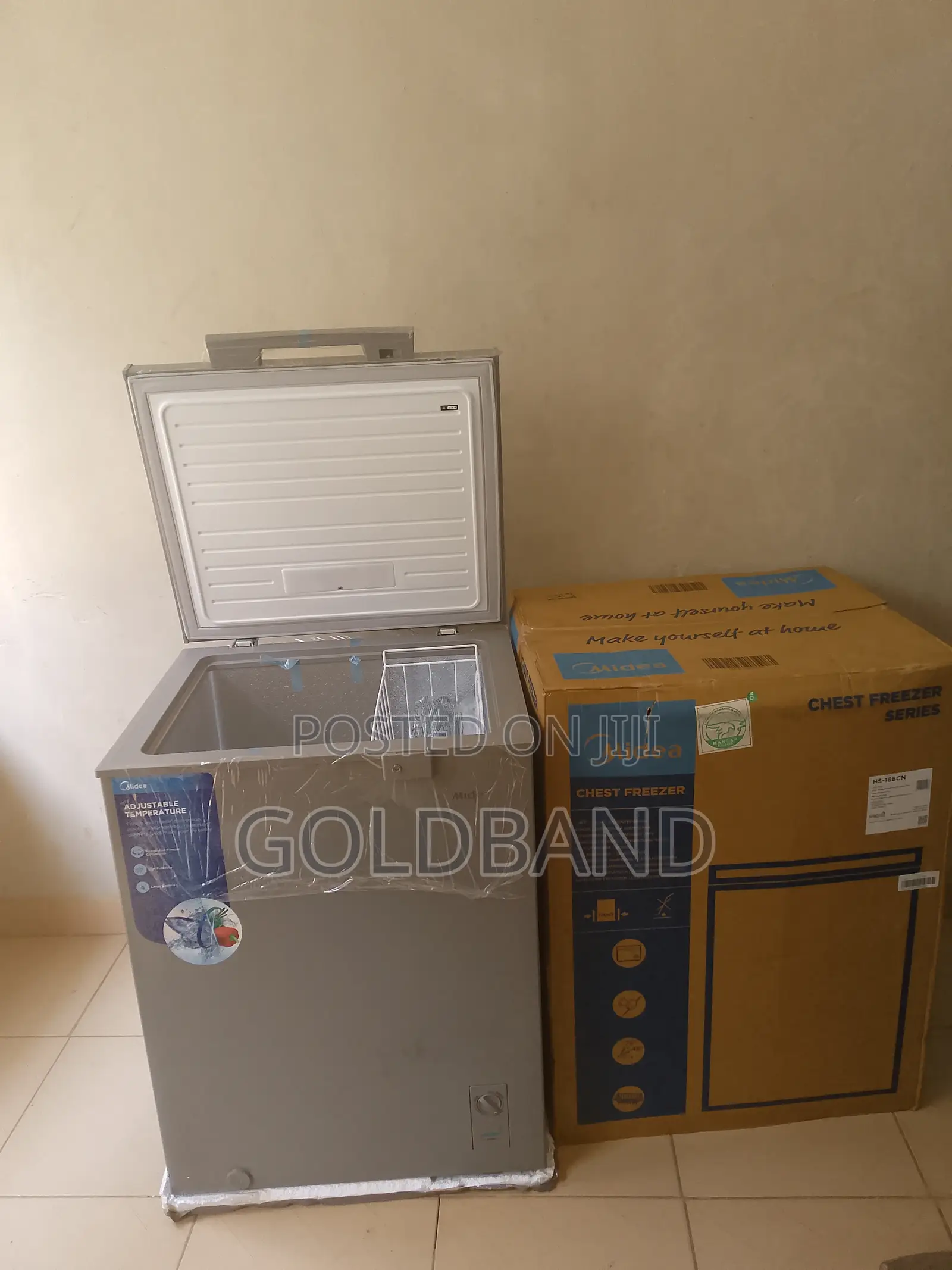 150L Midea Efficient Cooling Chest Freezer (Hs-186cn)