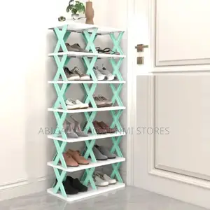 Double Layer Foldable Shoe Rack