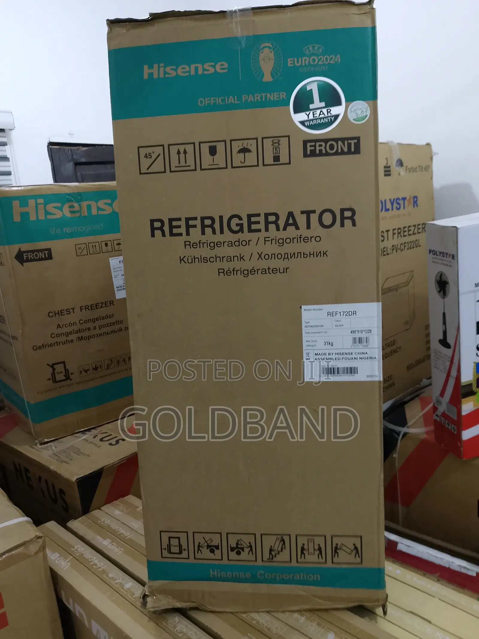 Hisense Ref-172dr Top Freezer Refrigerator